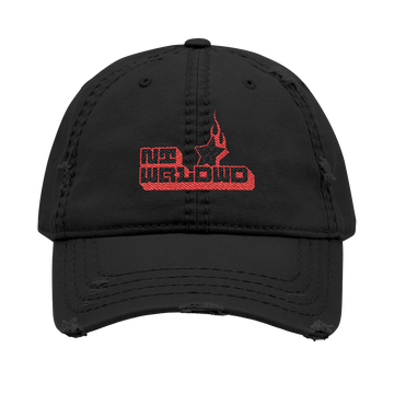 NTWRLDWD Distressed Dad Hat