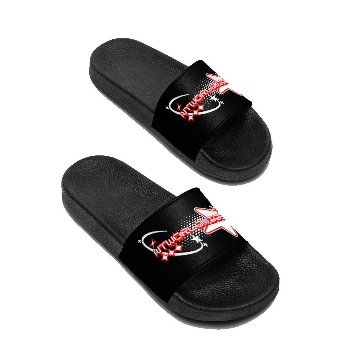 NT Worldwide Slides - Black/White/Red