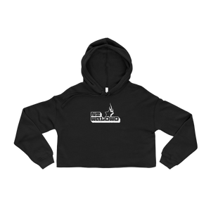 NTWRLDWD Basic Logo Cropped Hoodie