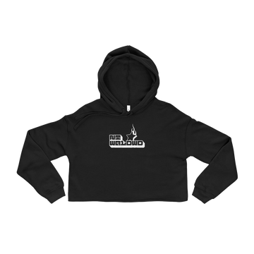 NTWRLDWD Basic Logo Cropped Hoodie