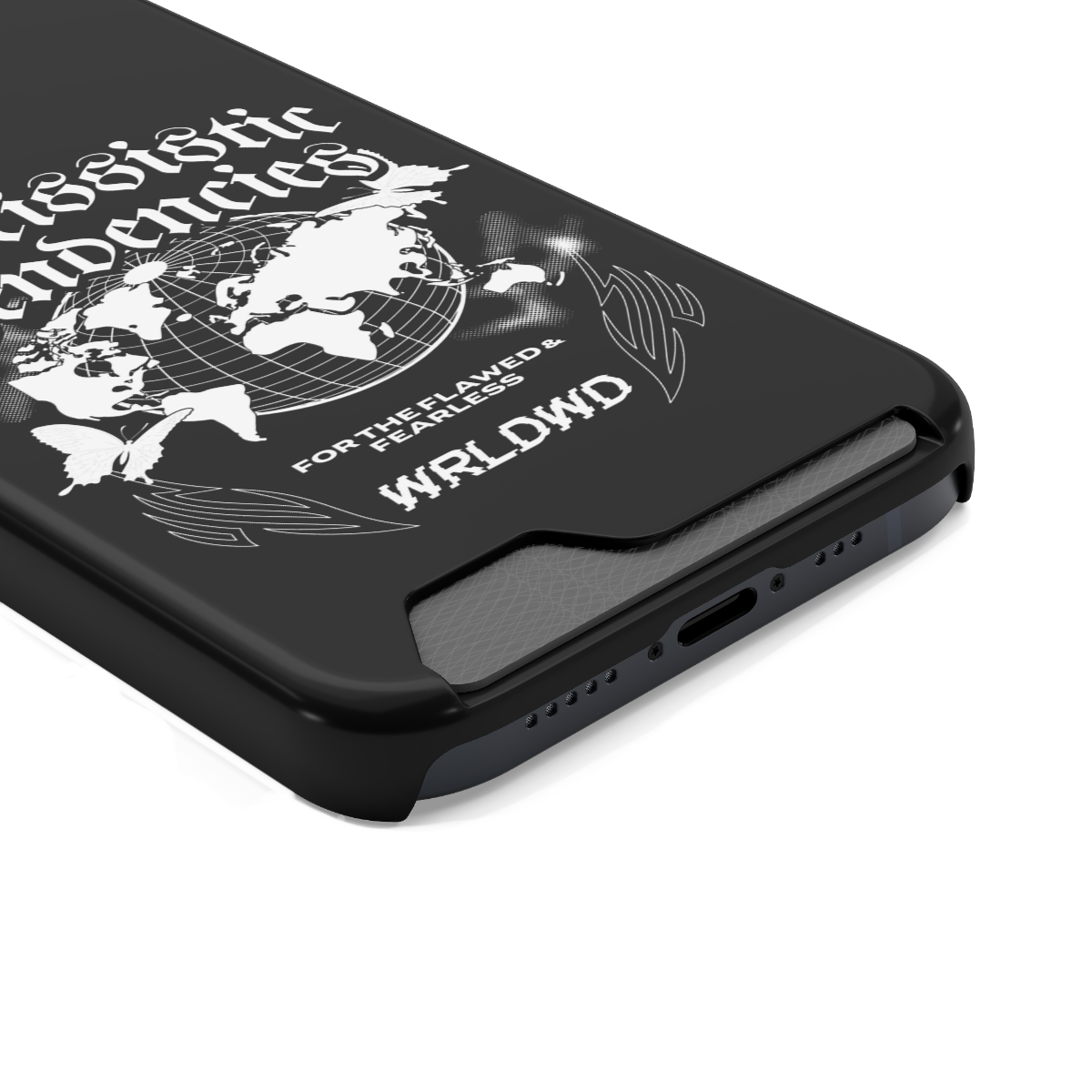 Narcissistic Tendencies Phone Case with Card Holder For iPhone 13